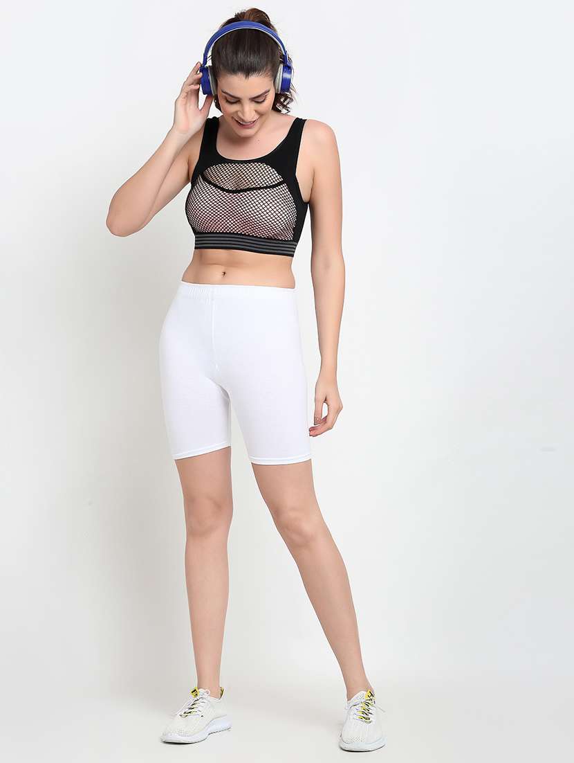 pack of 2 mid rise solid short - 18903763 -  Standard Image - 4