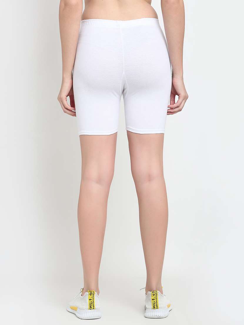 pack of 2 mid rise solid short - 18903765 - Standard Image - 4