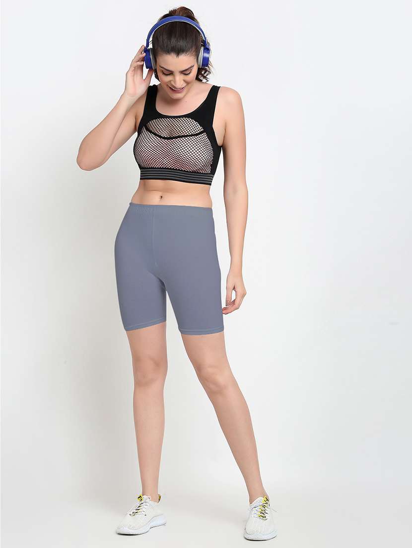 pack of 2 mid rise solid short - 18903780 - Standard Image - 4