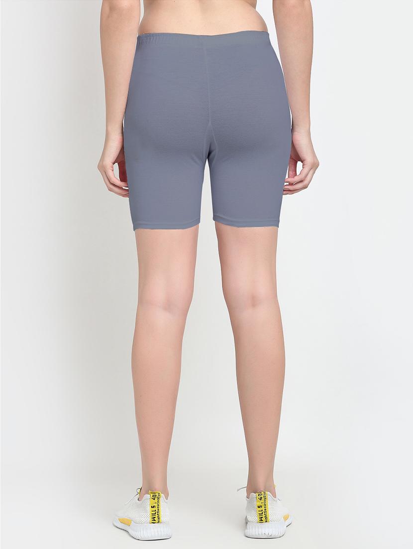 pack of 2 mid rise solid short - 18903781 - Standard Image - 4