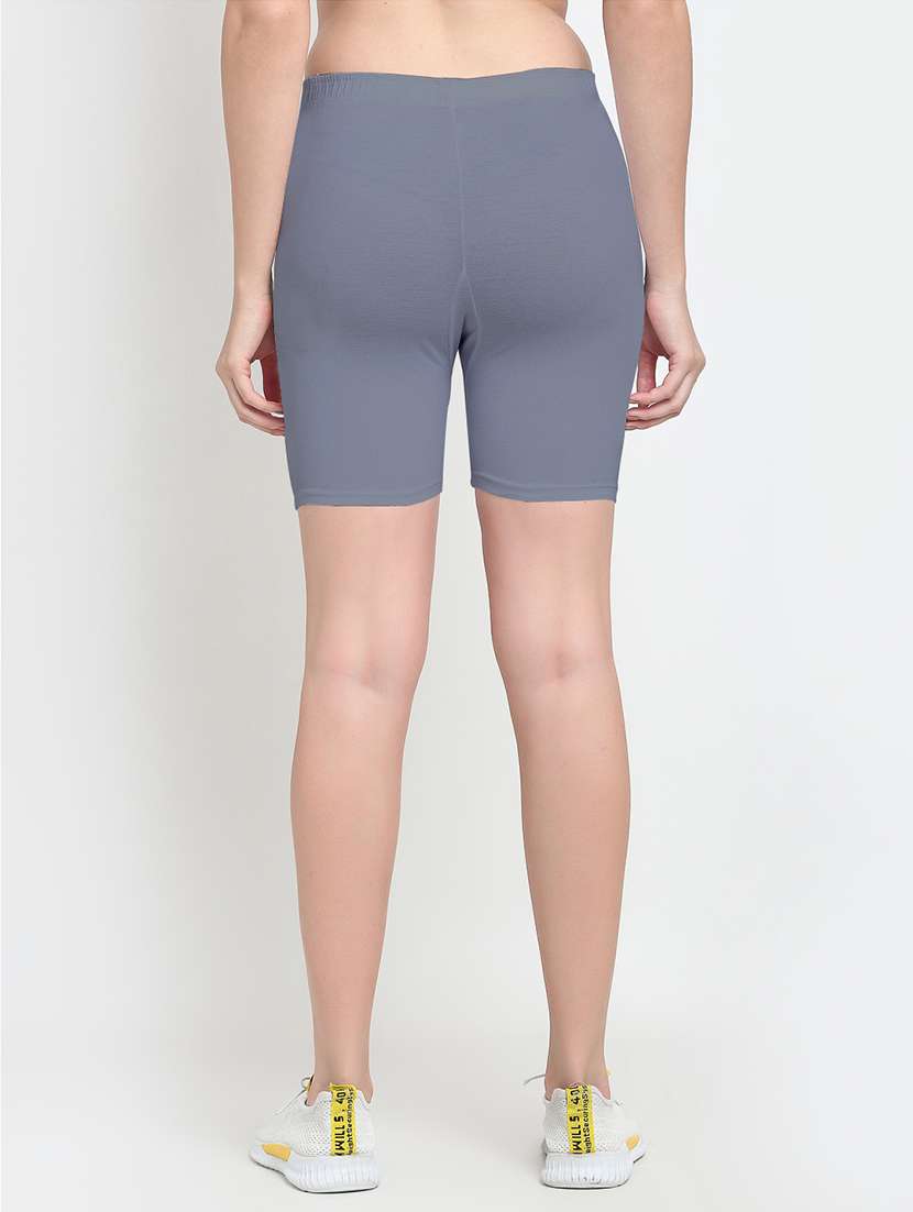 pack of 2 mid rise solid short - 18903782 -  Standard Image - 4