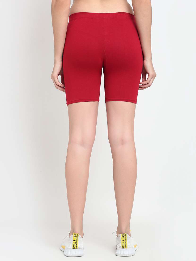 pack of 2 mid rise solid short - 18903800 -  Standard Image - 4