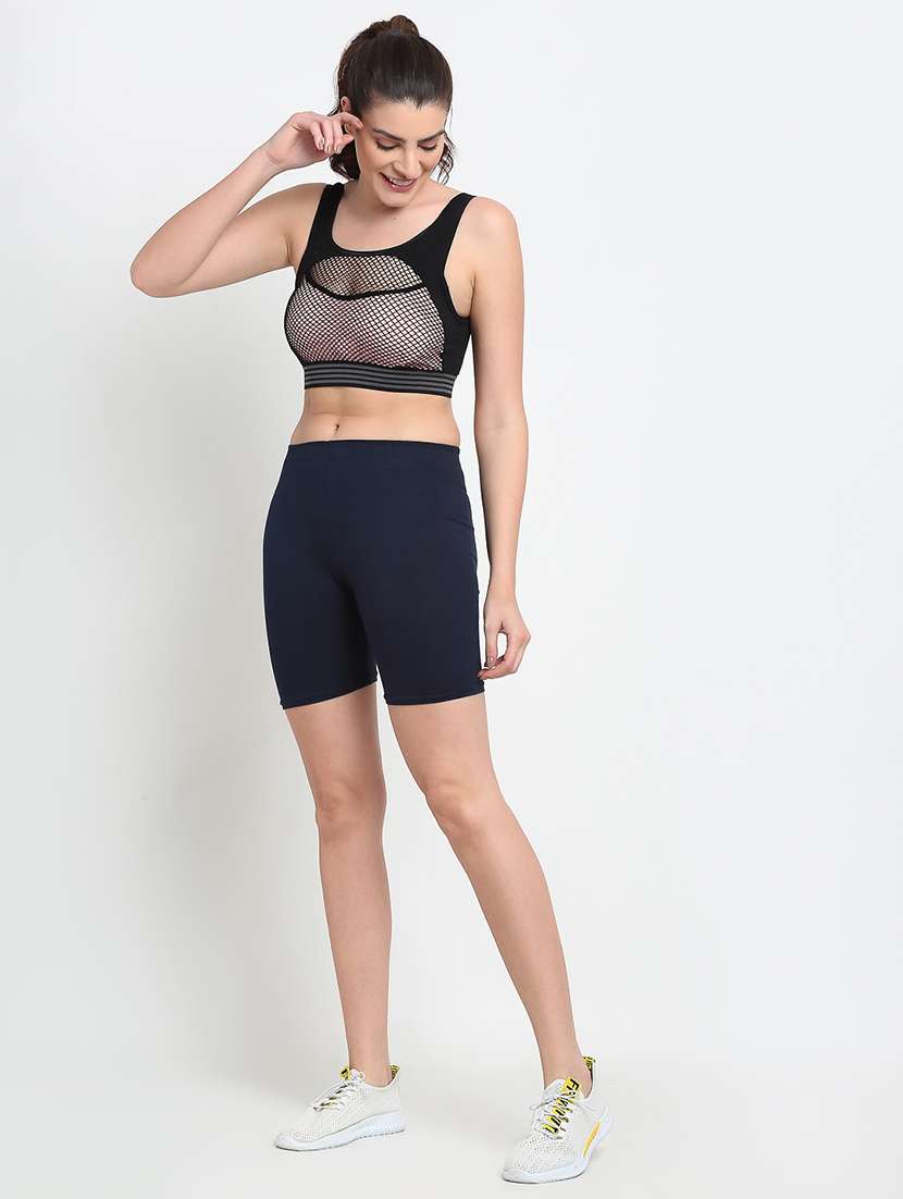 pack of 2 mid rise solid short - 18903802 - Standard Image - 4