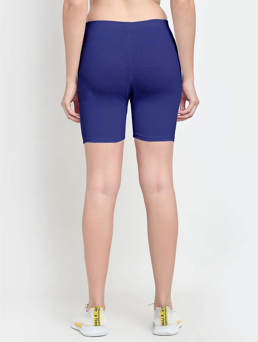 pack of 2 mid rise solid short - 18903966 -  Standard Image - 4