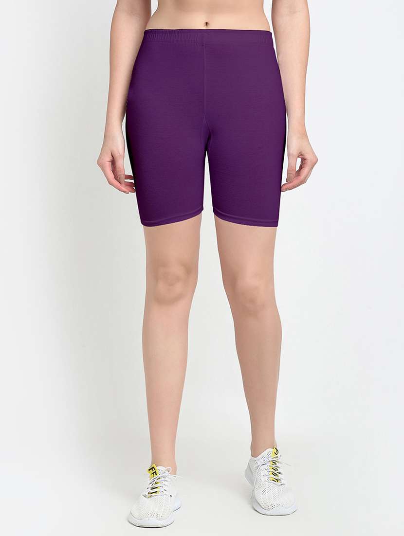 pack of 2 mid rise solid short - 18903972 - Standard Image - 1