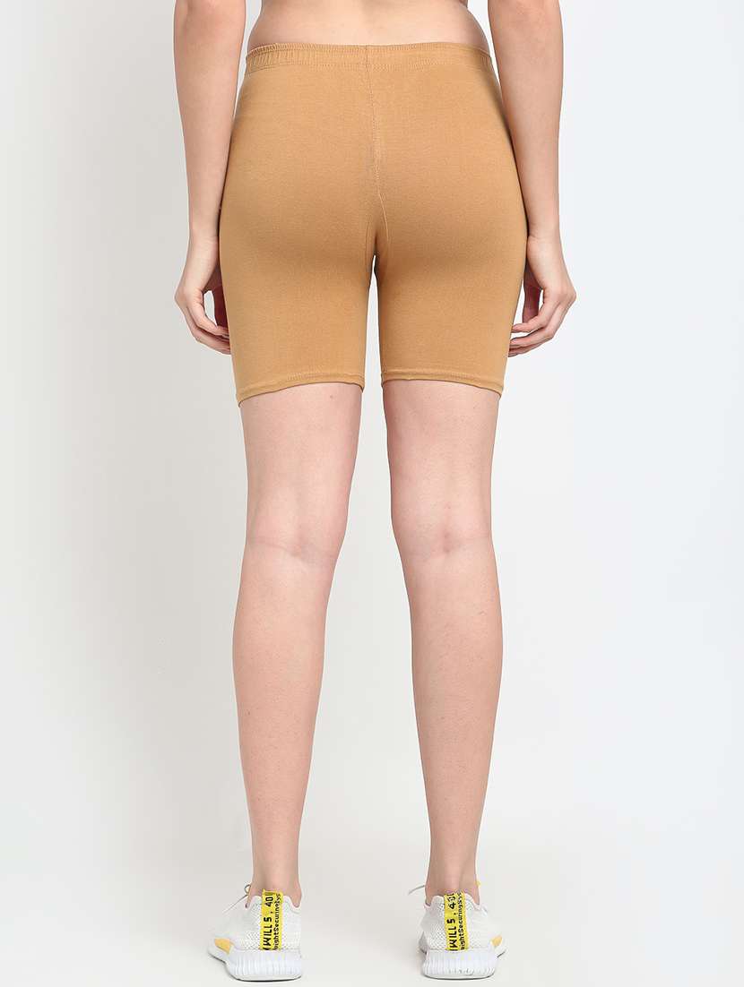 pack of 2 mid rise solid short - 18903972 - Standard Image - 4