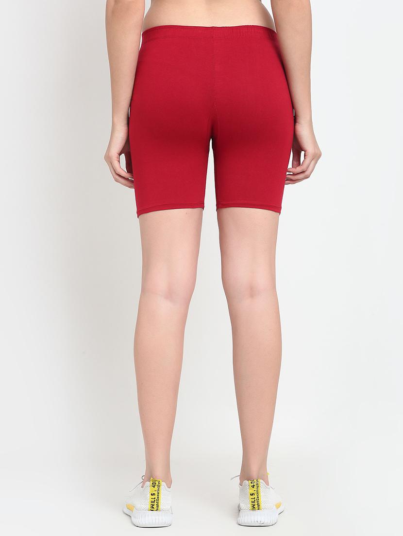 pack of 2 mid rise solid short - 18903978 - Standard Image - 4