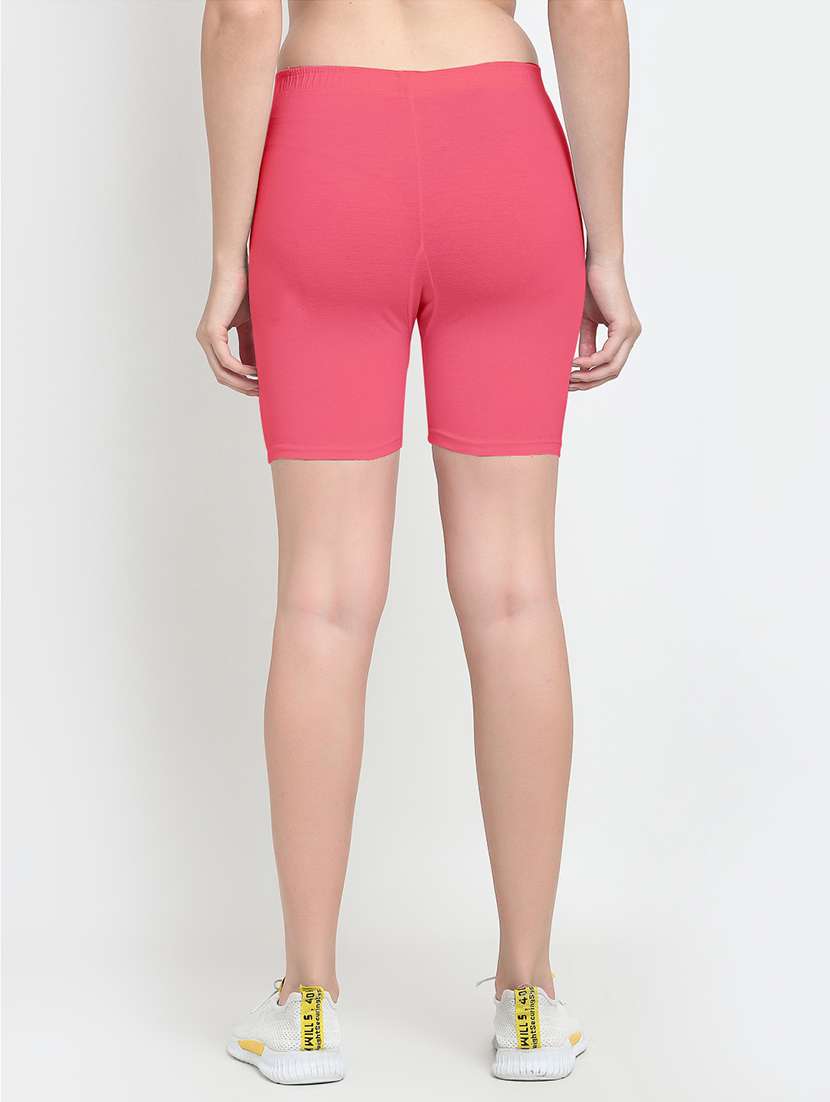 pack of 2 mid rise solid short - 18903983 -  Standard Image - 4