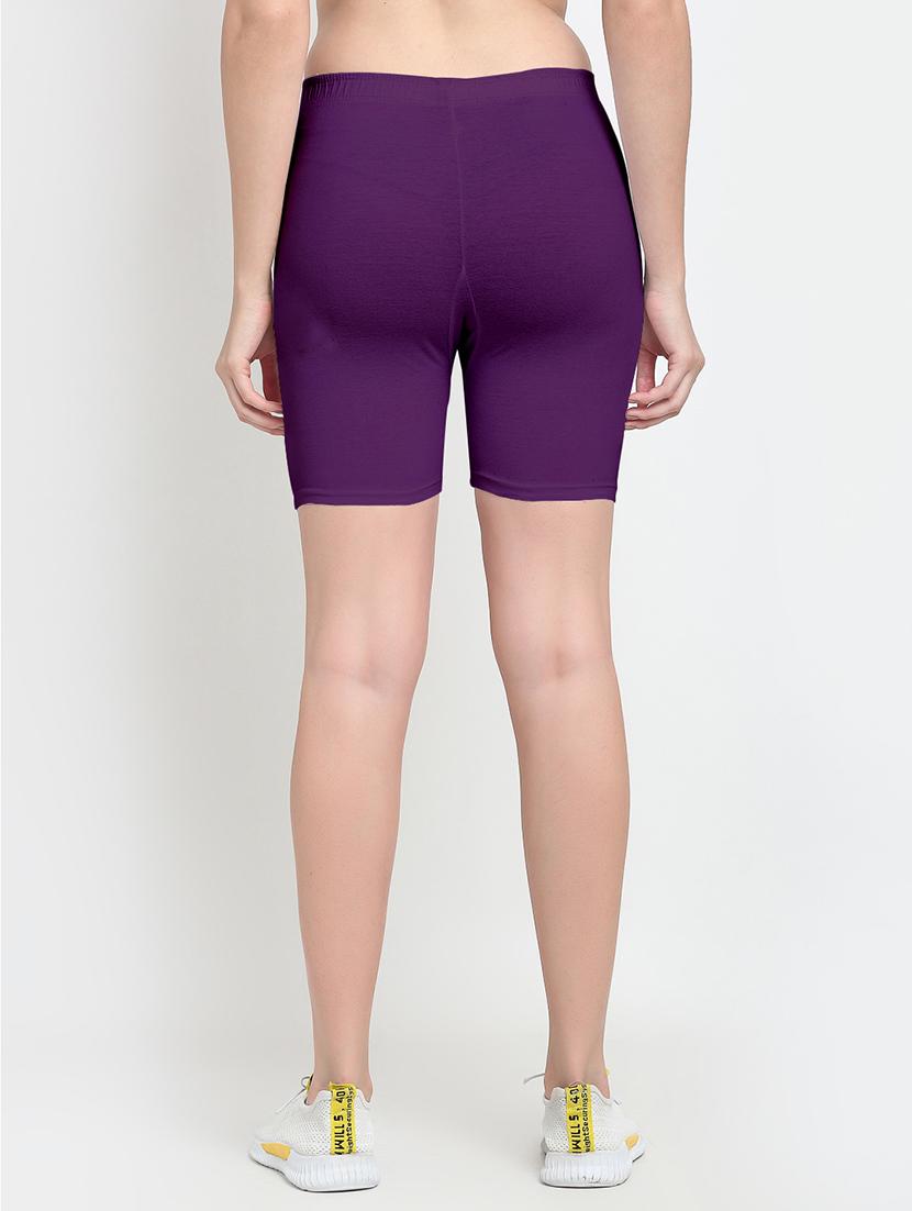 pack of 2 mid rise solid short - 18903988 - Standard Image - 4
