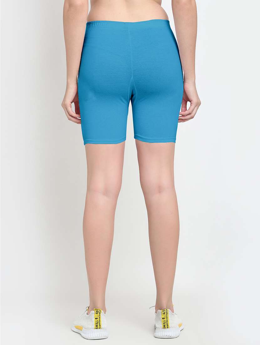 pack of 2 mid rise solid short - 18903998 -  Standard Image - 4