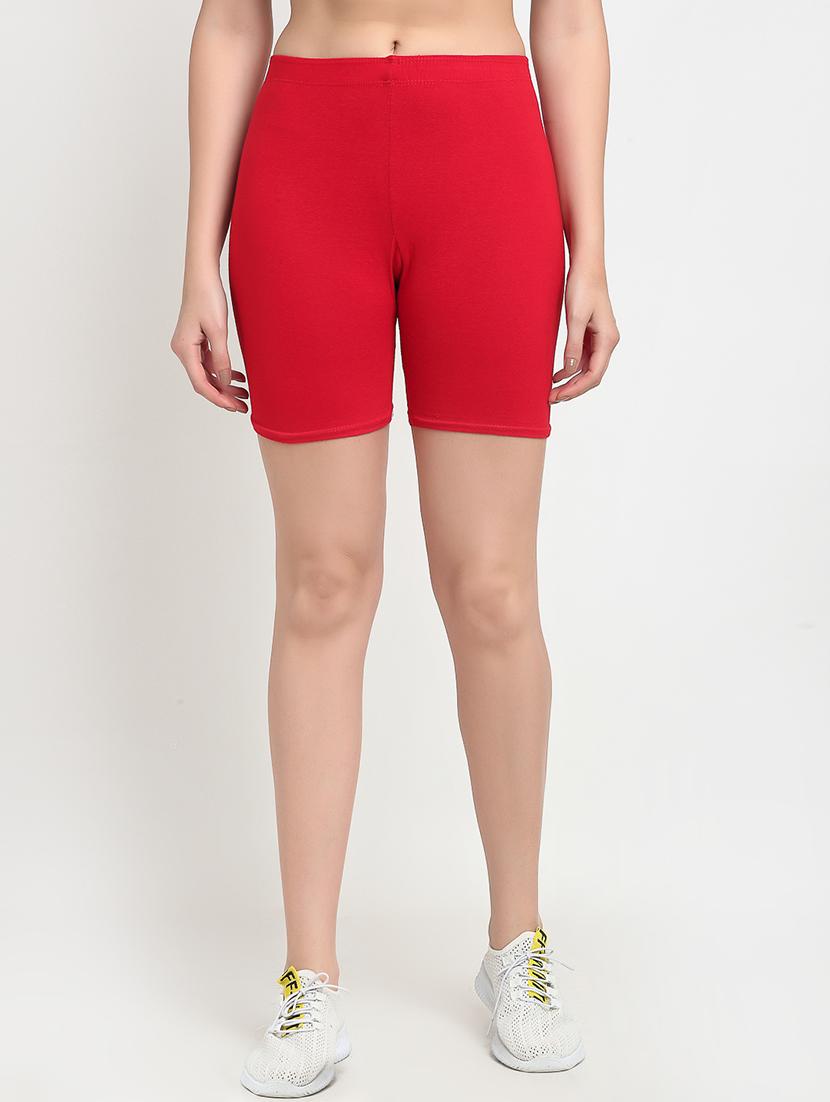 pack of 3 mid rise solid short - 18904007 - Standard Image - 4