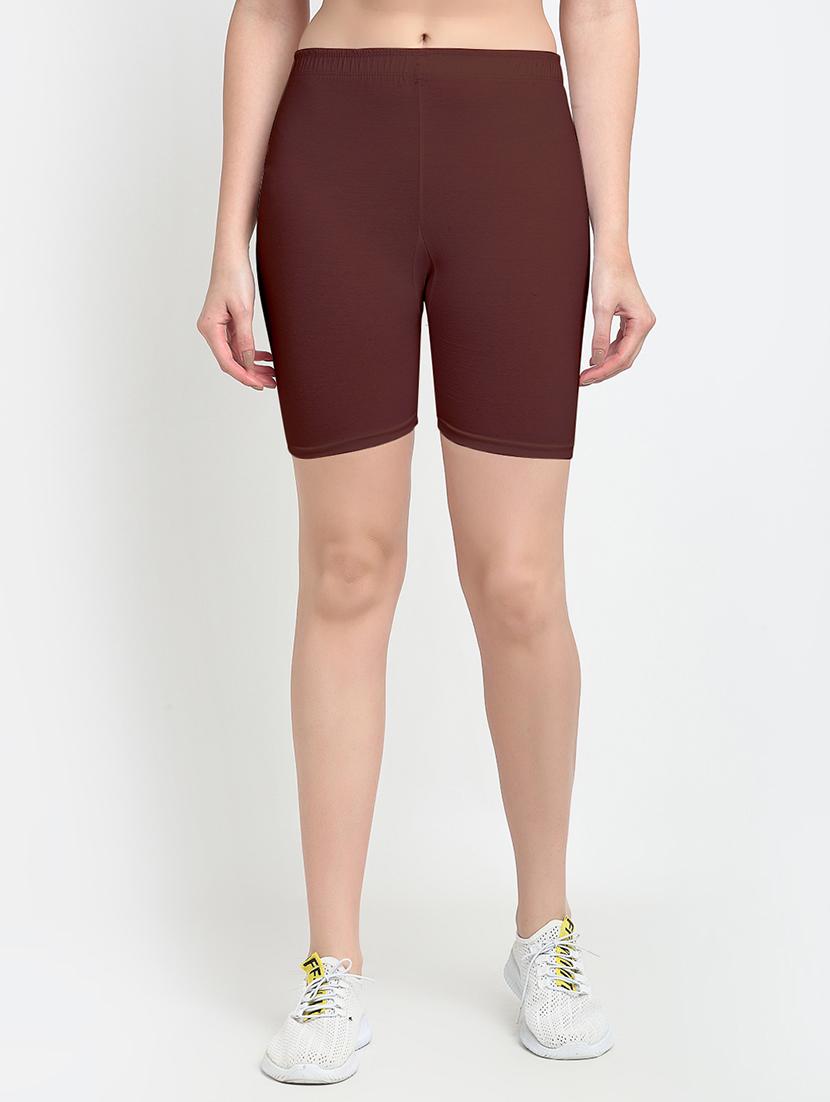 pack of 3 mid rise solid short - 18904232 -  Standard Image - 1