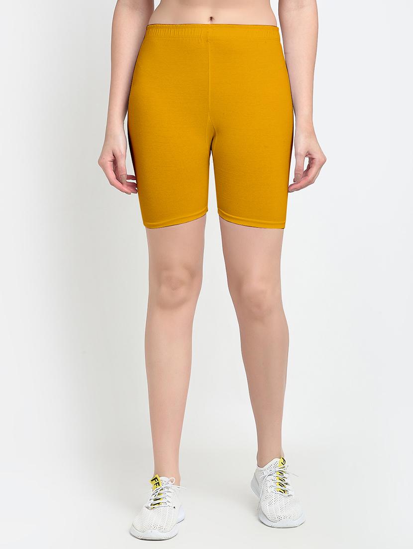 pack of 3 mid rise solid shorts - 18904333 - Standard Image - 4