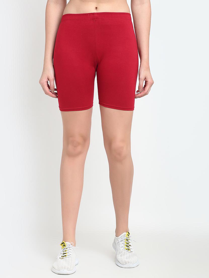 pack of 3 mid rise solid shorts  - 18904377 -  Standard Image - 1