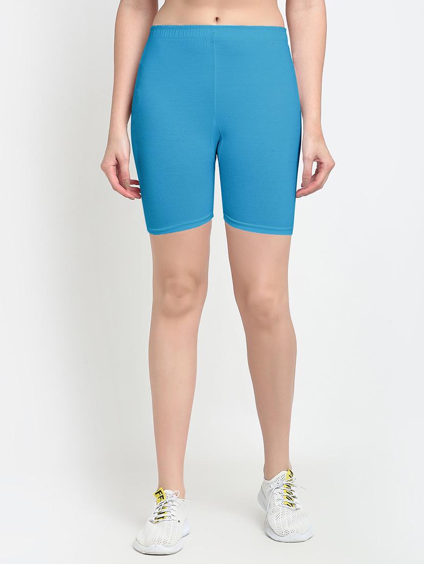 pack of 2 mid rise solid shorts - 18904475 - Standard Image - 4