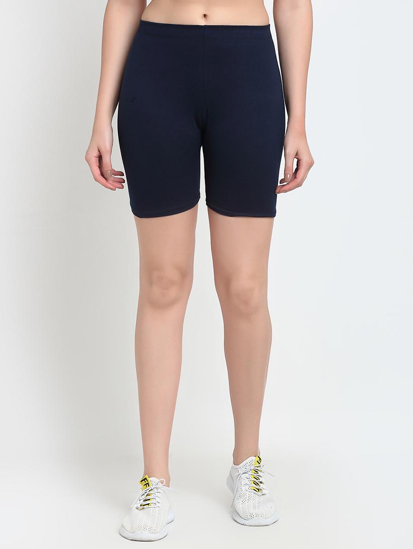 pack of 2 mid rise solid shorts - 18904478 -  Standard Image - 1