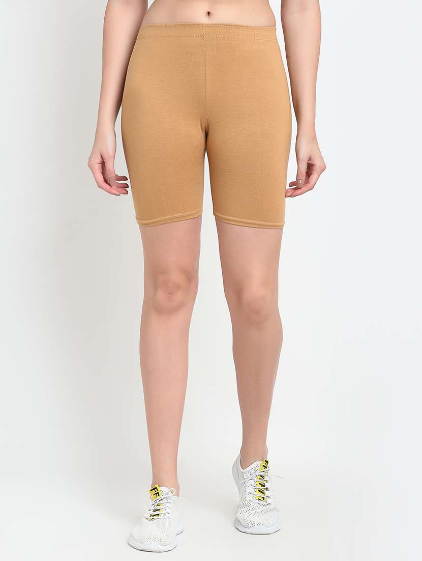 pack of 2 mid rise solid shorts - 18904493 -  Standard Image - 1