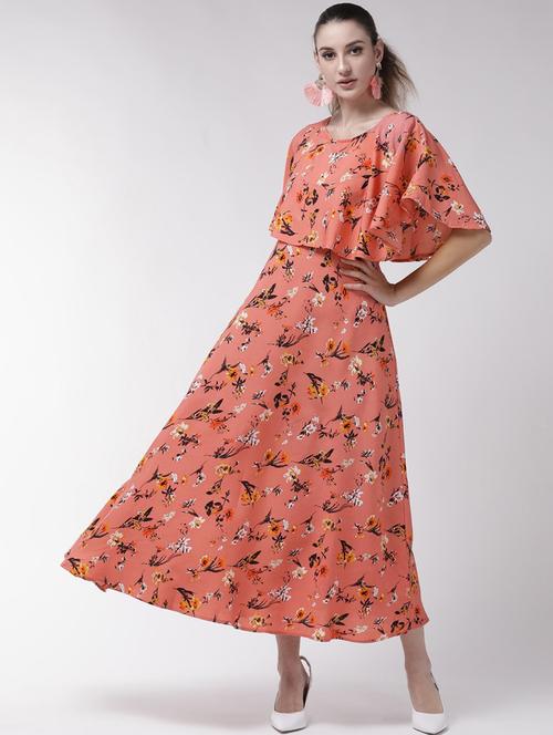women's fit & flare floral dress - 18904542 - Standard Image - 0