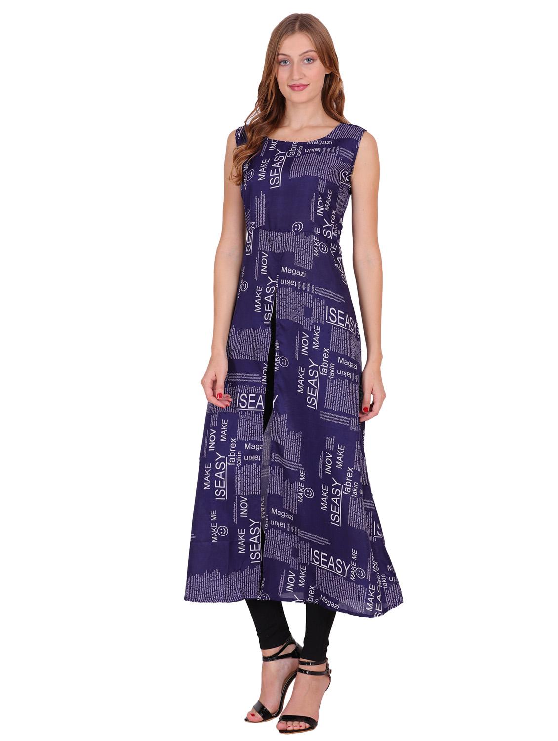 purple a-line tunic - 18904591 - Standard Image - 1