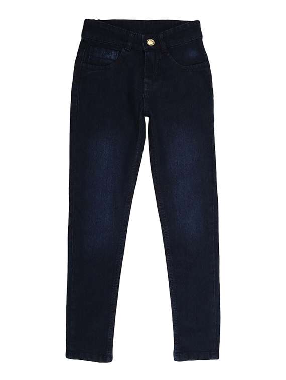boy's plain skinny fit jeans