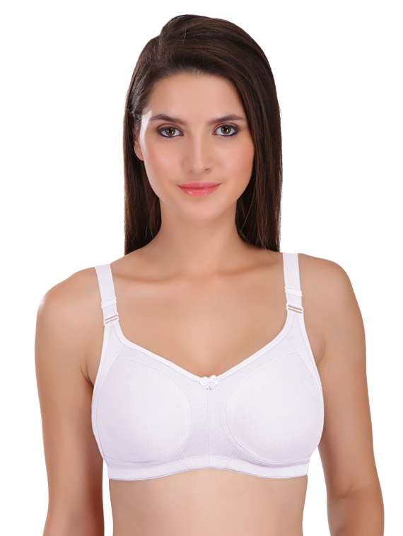 pack of 3-white cotton minimizer bra - 18905699 -  Standard Image - 1