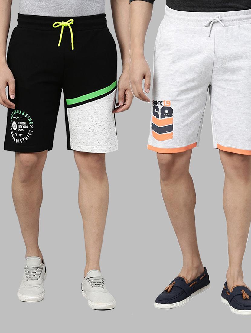 pack of 2 mid rise short - 18909297 - Zoom Image - 0