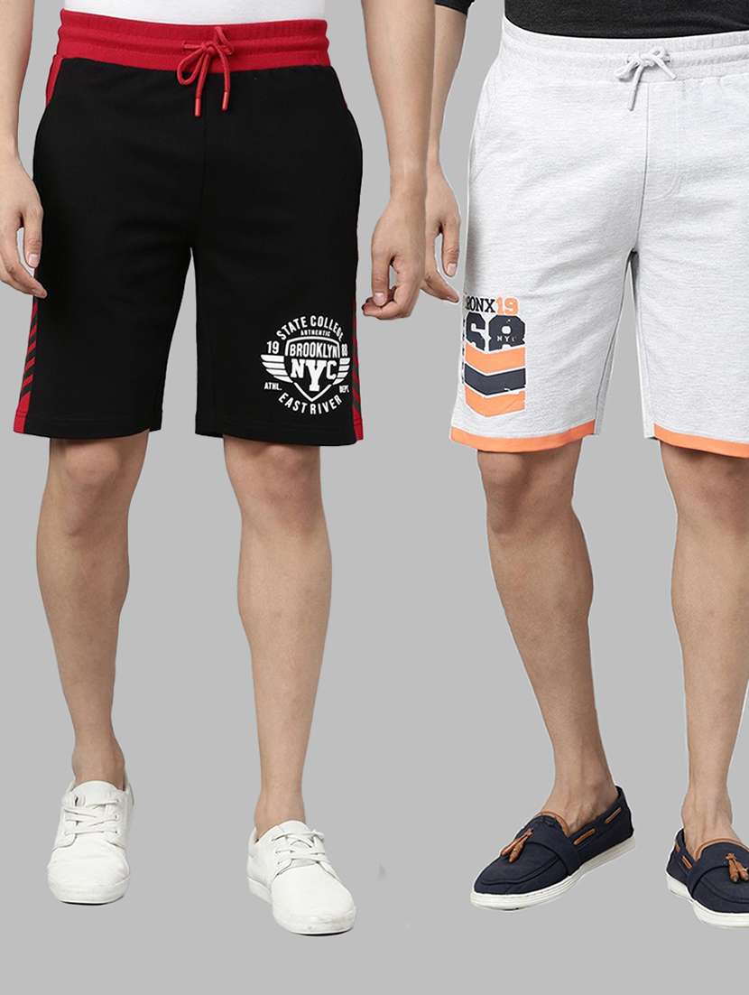 pack of 2 mid rise short