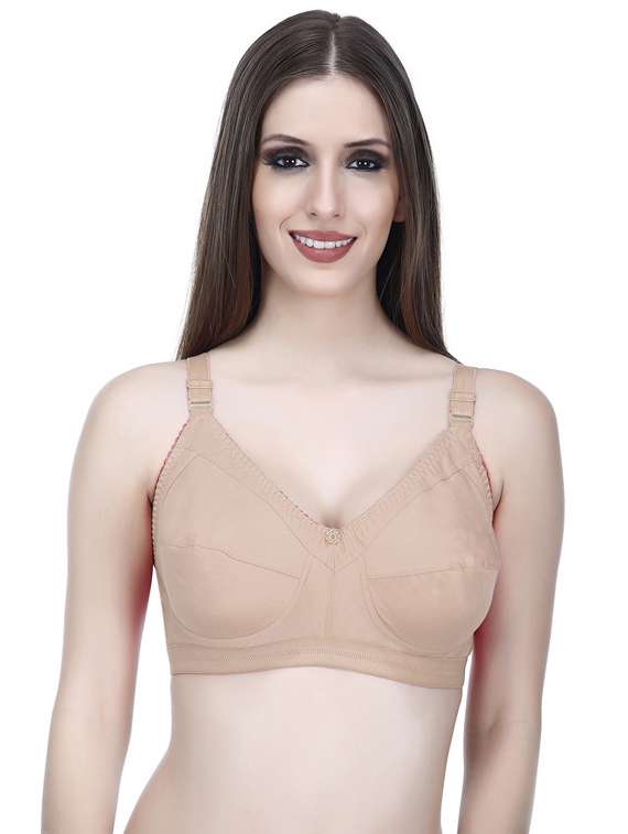 pack of  2 - cotton regular bra - 18909426 -  Standard Image - 1