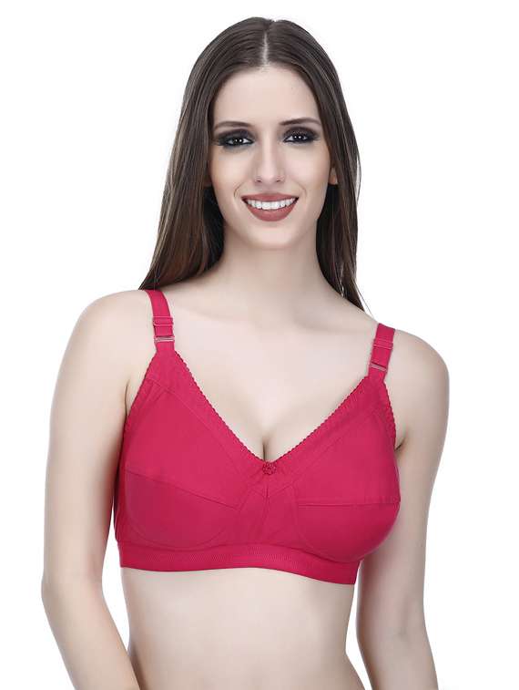 pack of  2 - cotton regular bra - 18909437 -  Standard Image - 1