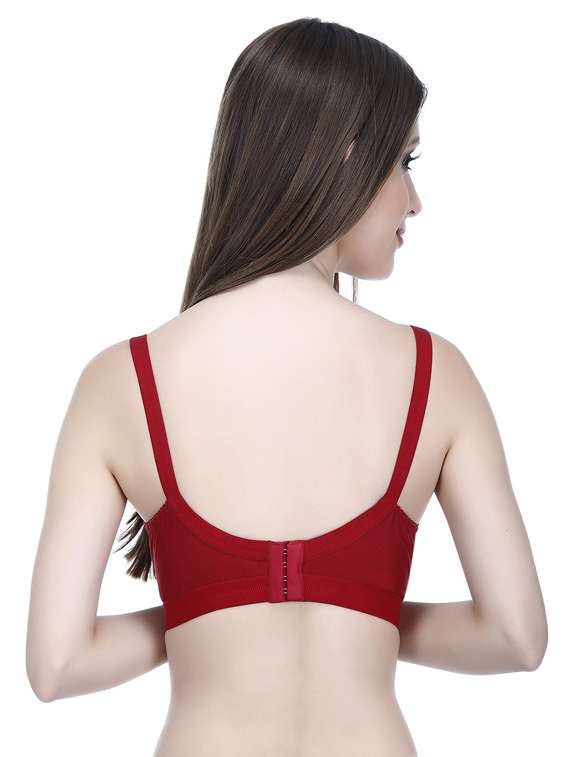 pack of  2 - cotton regular bra - 18909441 -  Standard Image - 6