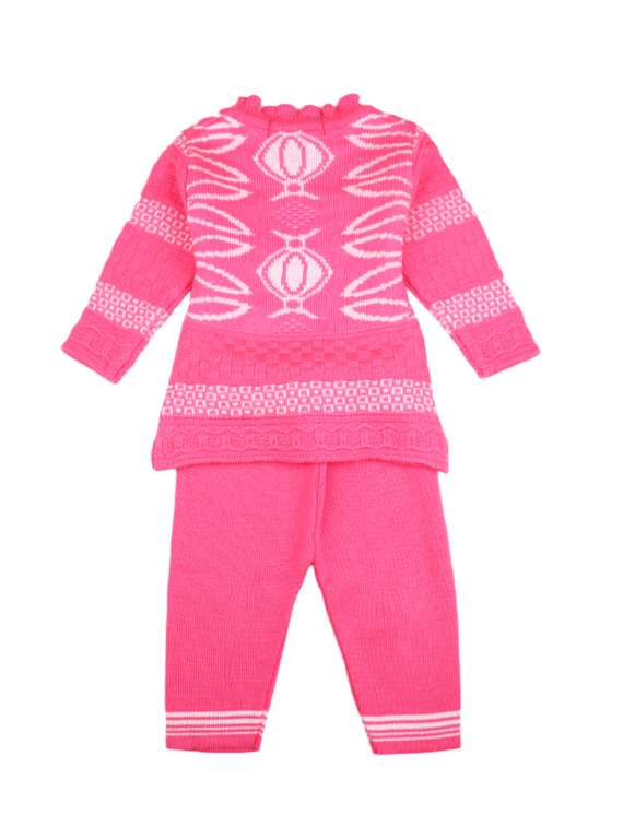 girls self design top & bottom set - 18910053 -  Standard Image - 1