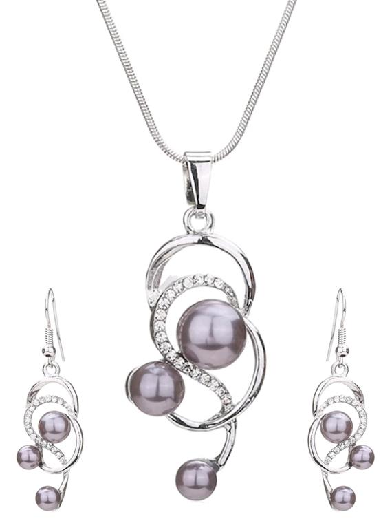 silver colored zinc set - 18910455 -  Zoom Image - 0