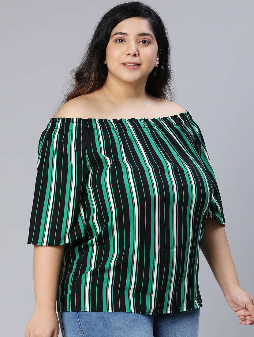 women's straight off shoulder top - 18912748 -  Standard Image - 1