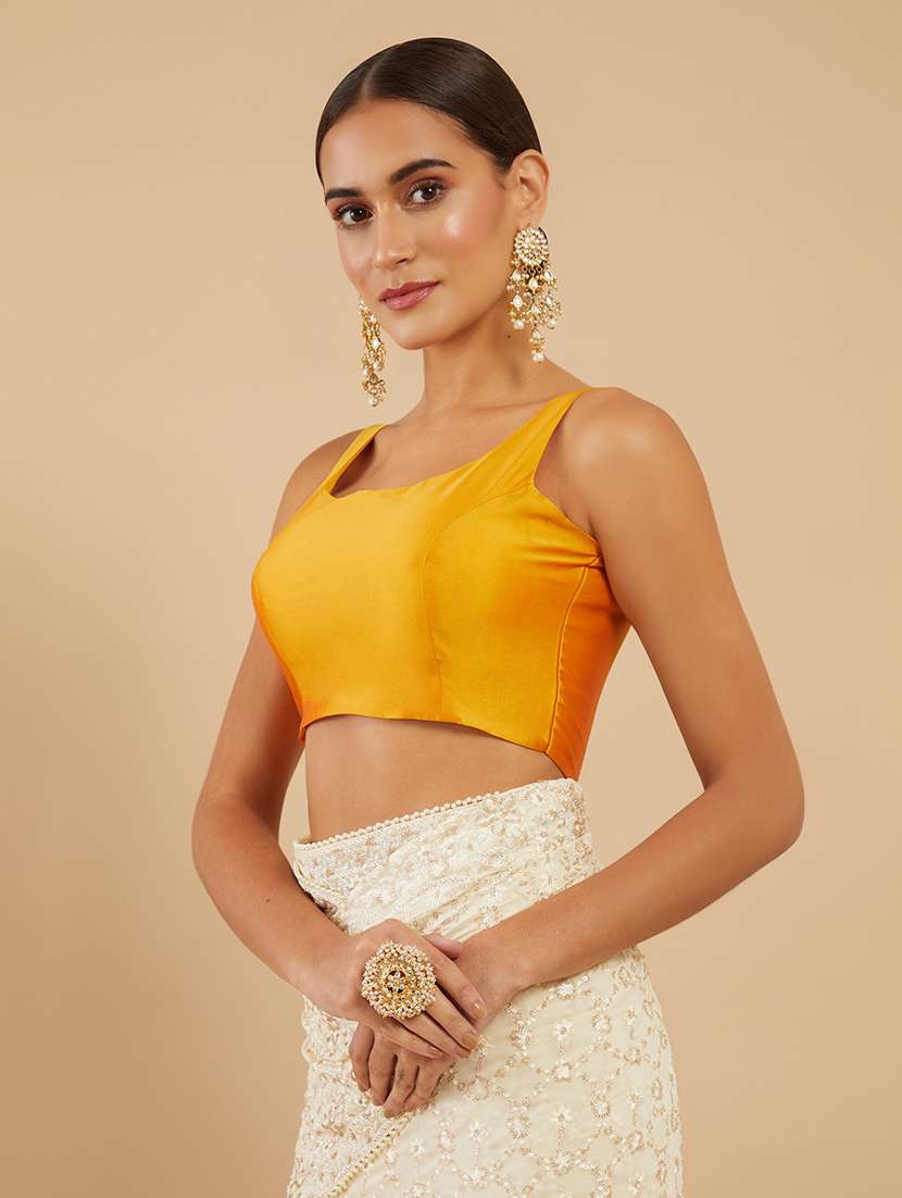 solid yellow blouse - 18929370 -  Standard Image - 1