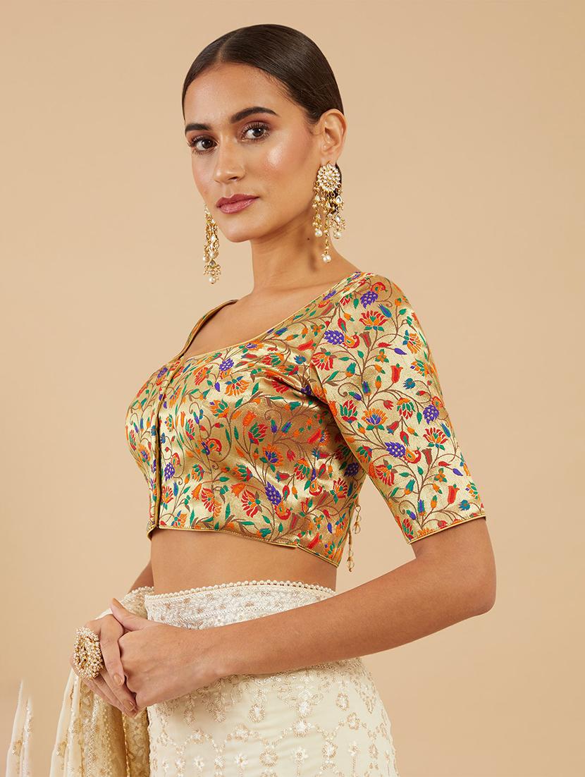 solid gold blouse - 18929431 - Standard Image - 1