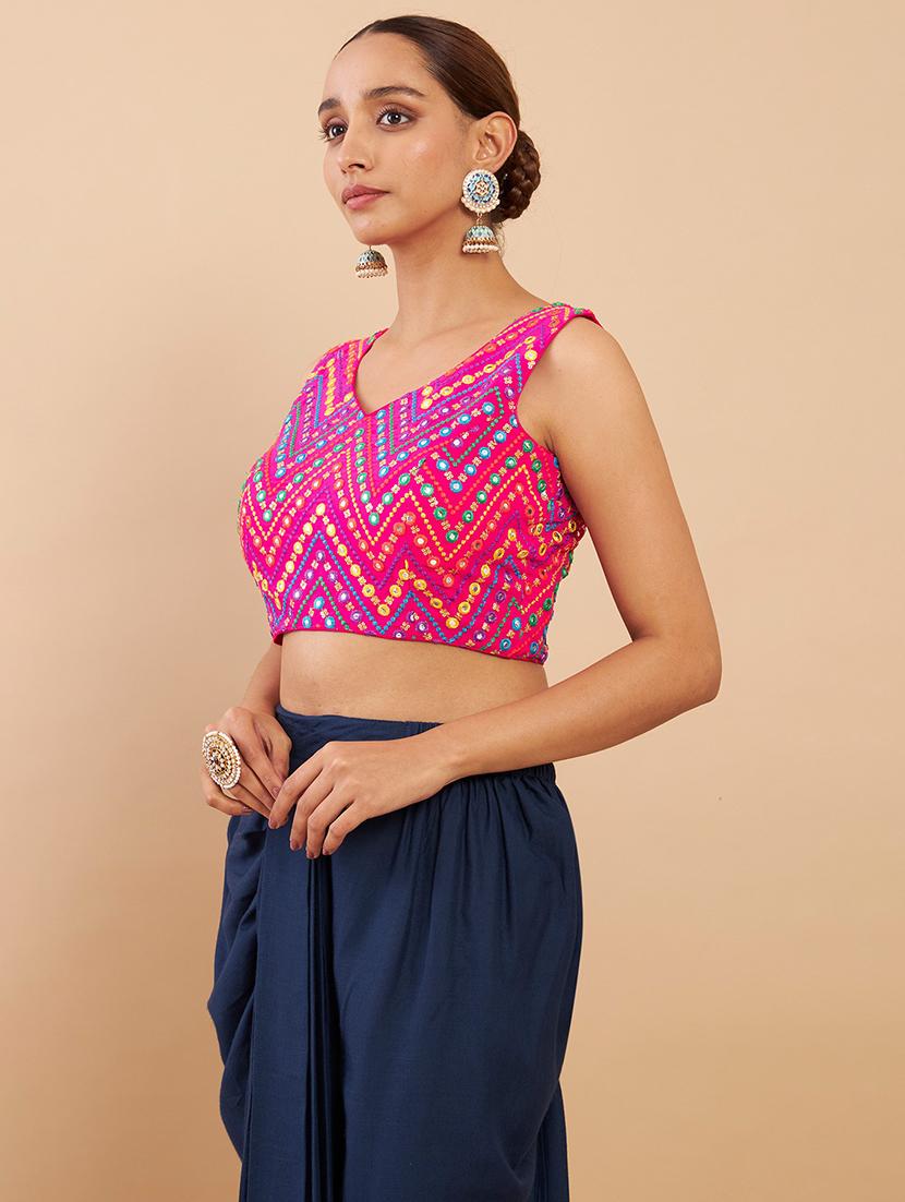 pink embroidered blouse - 18929488 -  Standard Image - 1