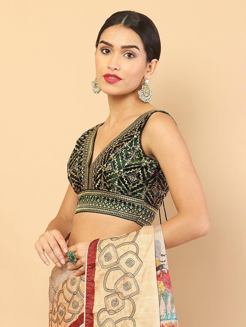 black embroidered blouse - 18929612 -  Standard Image - 1