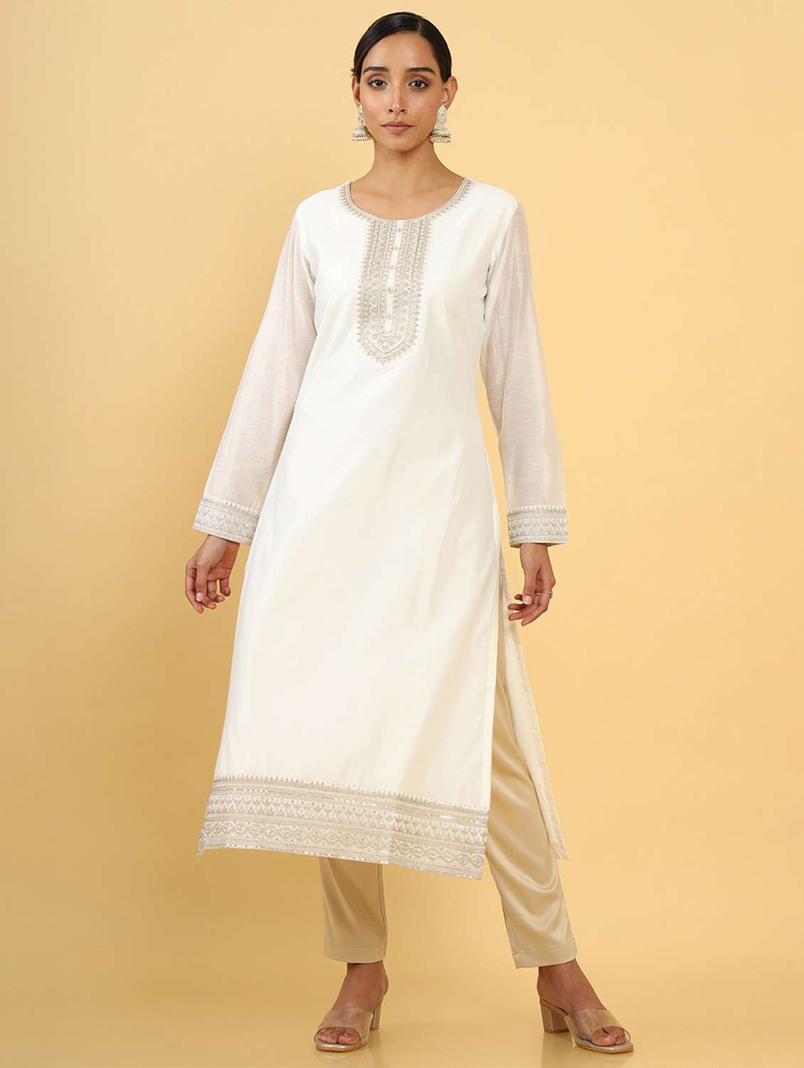 women's straight kurta