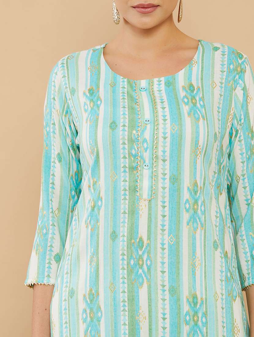 women's straight kurta - 18932615 - Standard Image - 4