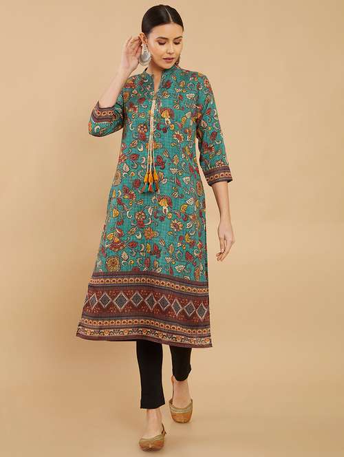 women's straight kurta - 18932645 -  Standard Image - 0