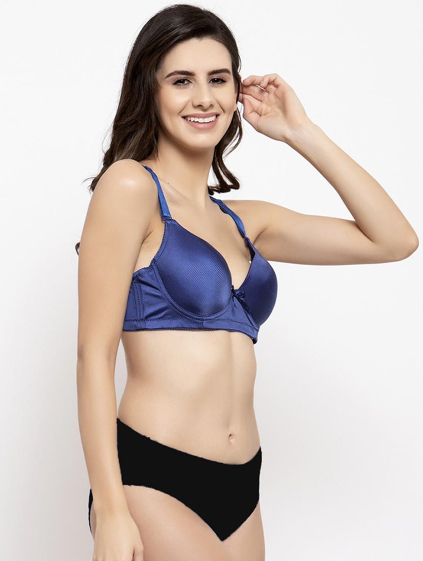 solid bras and panty set - 18940144 - Standard Image - 1