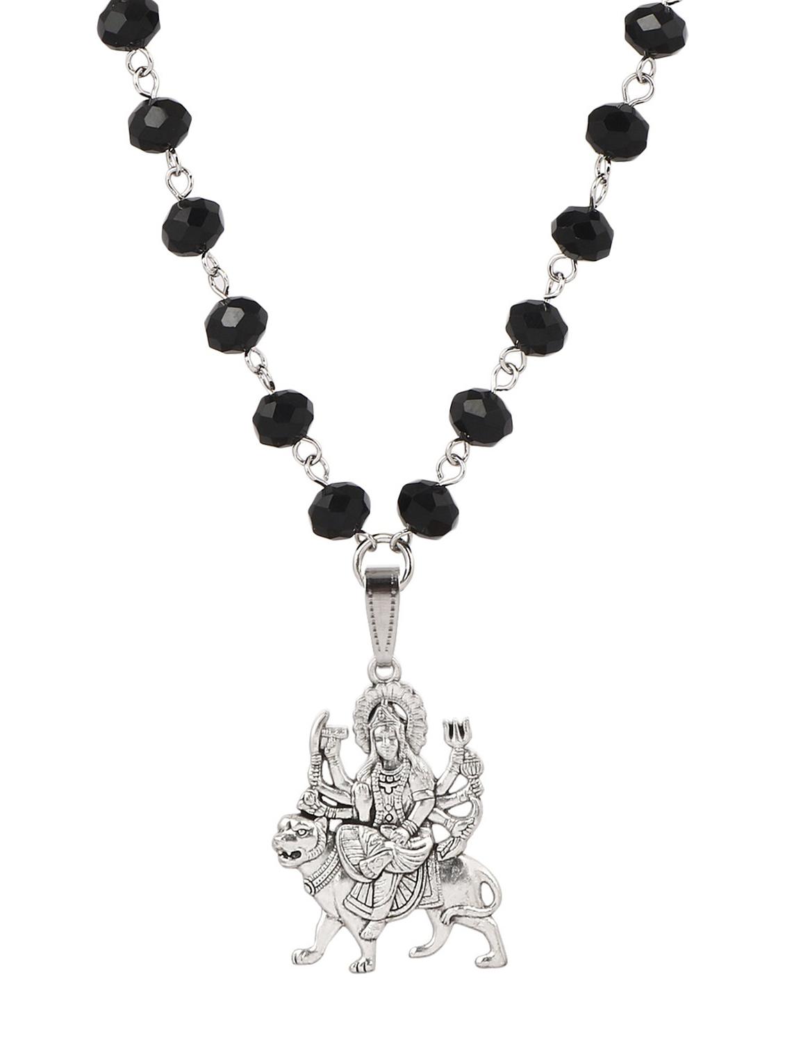 black plated pendant - 18940584 - Standard Image - 1