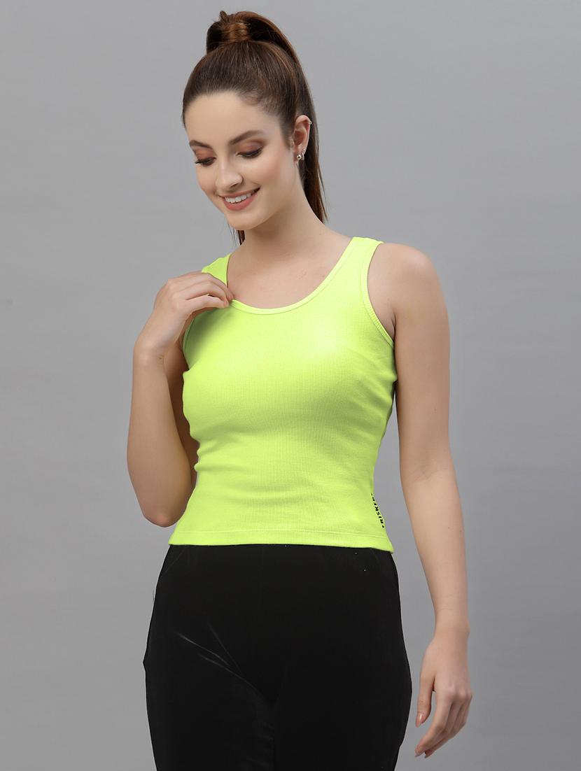 women's crop round neck top - 18949430 - Zoom Image - 0