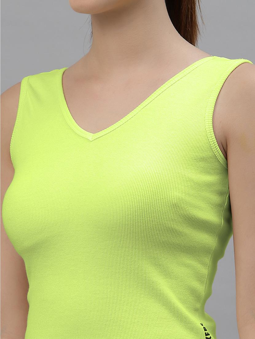 women's crop round neck top - 18949458 - Standard Image - 4