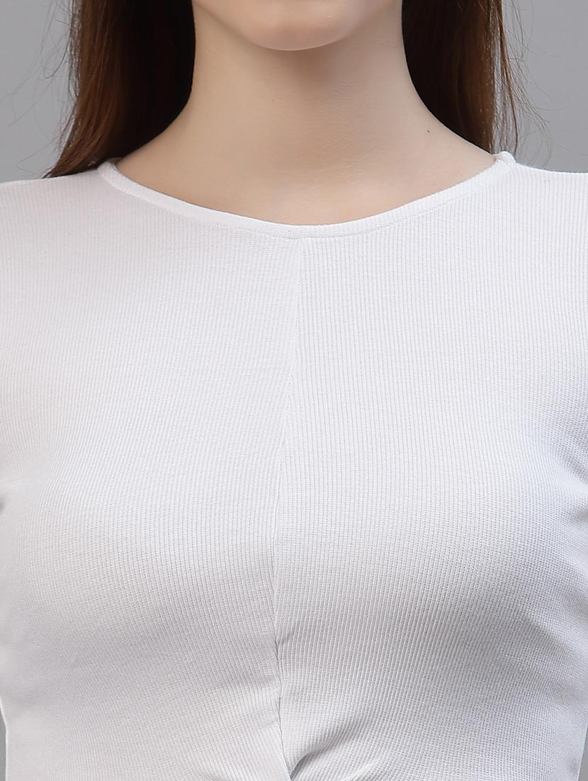 white cotton regular top - 18949511 - Standard Image - 4