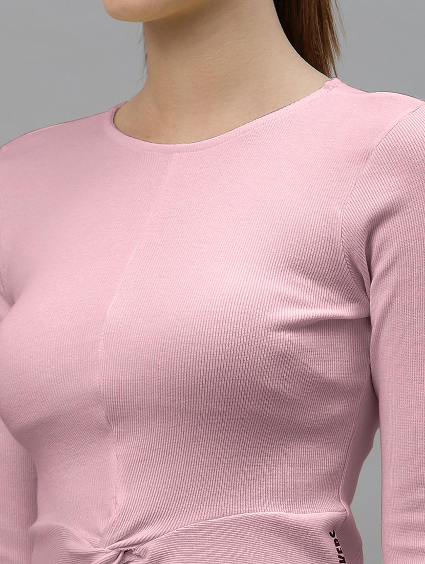 women's crop boat neck top - 18949521 - Standard Image - 4