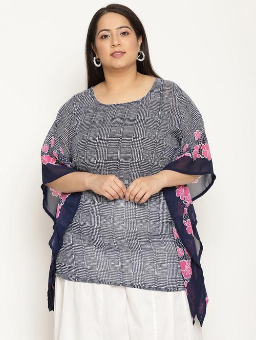 women's a line round neck top - 18950679 -  Standard Image - 0