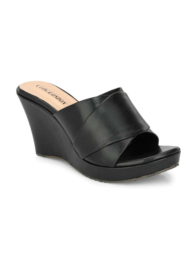 Women Solid Platform Wedges