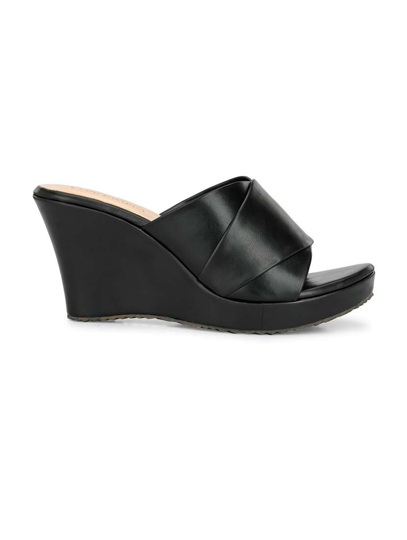 Women Solid Platform Wedges