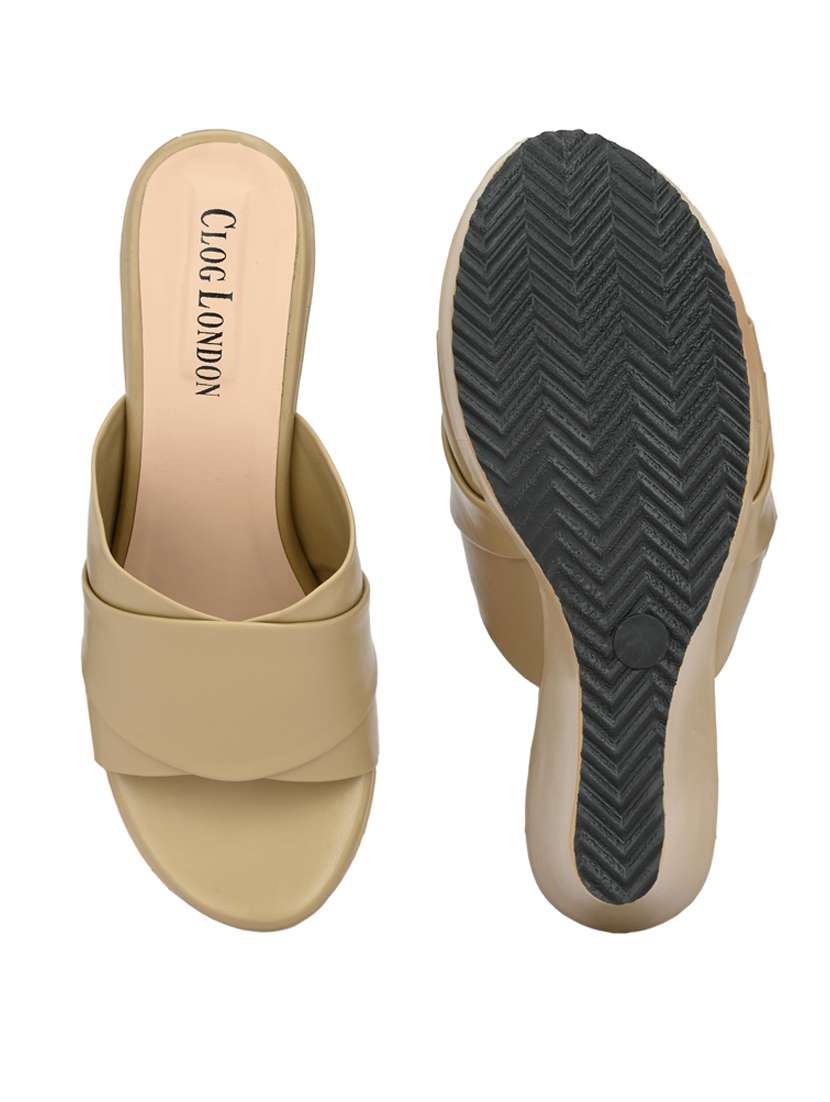 women solid platform wedges - 18950733 -  Standard Image - 4